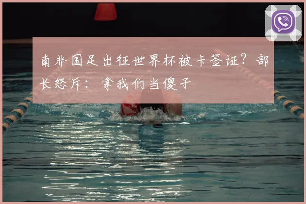 南非国足出征世界杯被卡签证?部长怒斥:拿我们当傻子